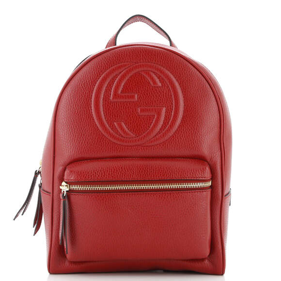 Gucci Soho Chain Backpack Leather #171919G93B - Picture 1 of 9